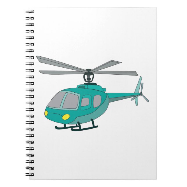 Helicopter Notebook (Front)