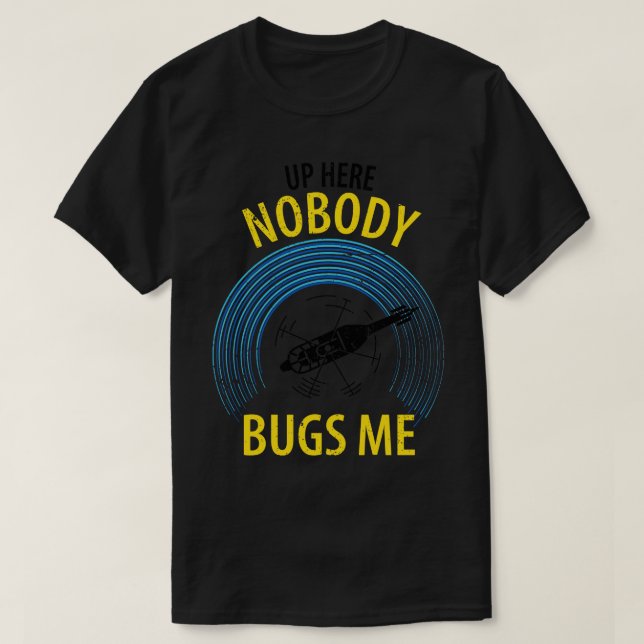 Helicopter Pilot 10 T-Shirt (Design Front)