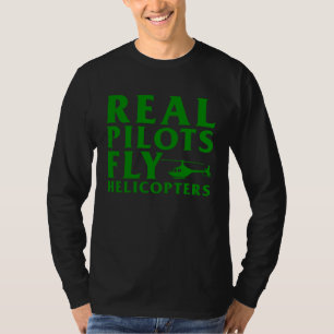 Helicopter Pilot For Men Women Flight Instructor T-Shirt