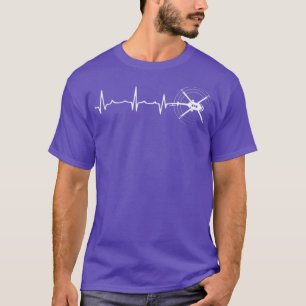 Helicopter Pilot Heartbeat T-Shirt