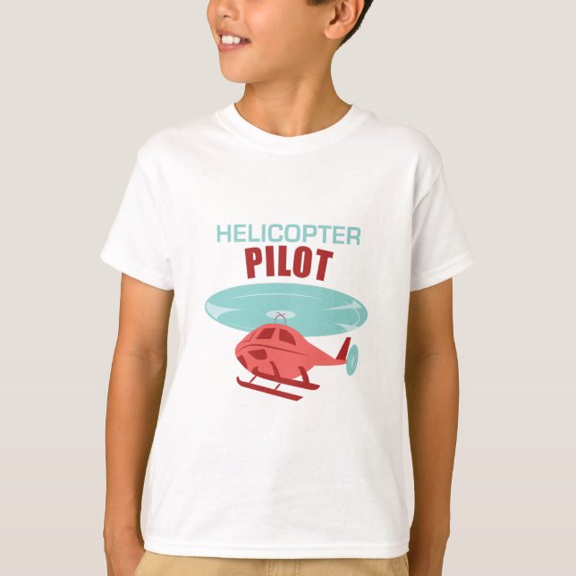 Helicopter Pilot T-Shirt (Front)