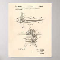 Helicopter Rotors 1953 Patent Art Old Peper