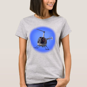Helicopter T-shirt Women's Chopper Shirt Plus Size