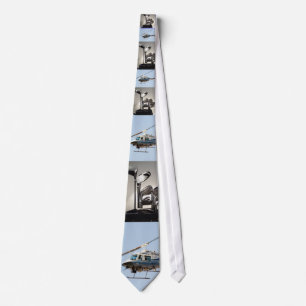 Helicopter with Golf Clubs Tie