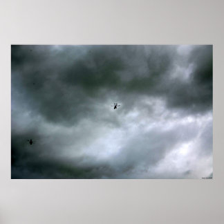 Helicopters Poster/ Large Print