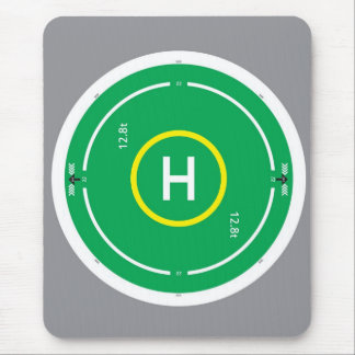 HeliDECK green Mouse Mat
