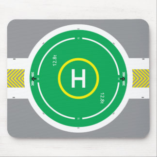 HeliDECK Green Mouse Pad