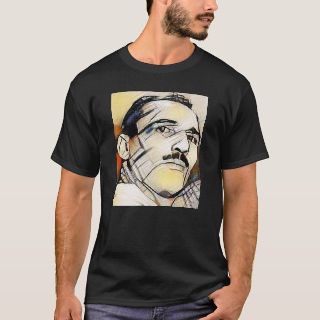 Helio Gracie Artwork Shirrt Stylised T-Shirt (Front)