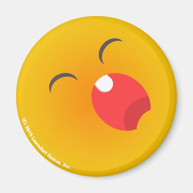 Helio, Son of the Sun; Screaming Helio Magnet (Front)