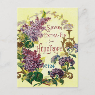 Heliotrope Savon Postcard