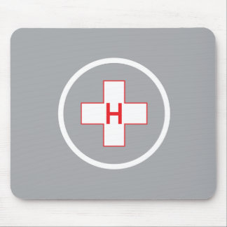 Helipad Mouse Pad Hospital