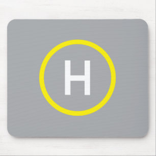 Helipad Mousepad Grey