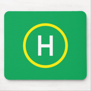 Helipad Mousepad Solid Green