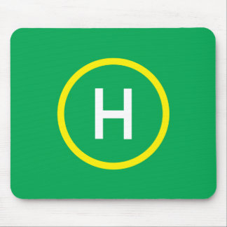 Helipad Mousepad Solid Green