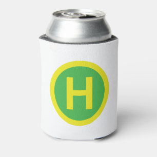 Helipad Sign Can Cooler