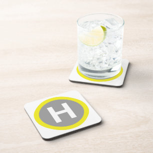 Helipad Sign Coaster