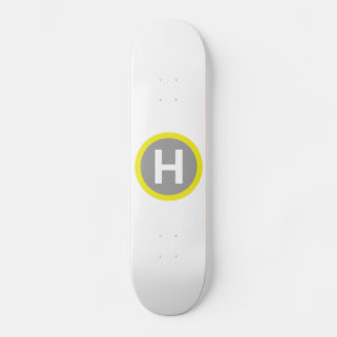 Helipad Sign Skateboard