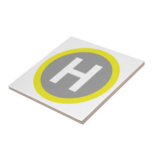 Helipad Sign Tile