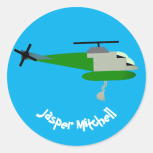 Helitack Classic Round Sticker