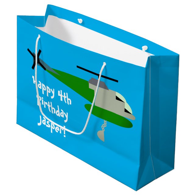 Helitack Large Gift Bag (Front Angled)