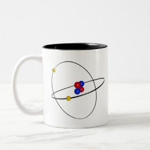 Helium Atom Two-Tone Coffee Mug