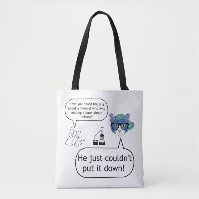 Helium book put it down tote bag (Front)