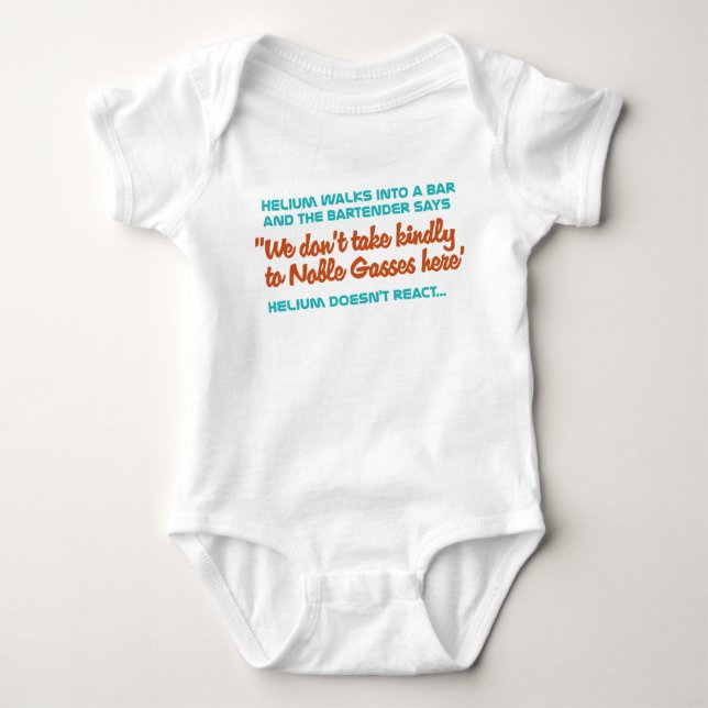 Helium Doesn't React T-Shirt (Front)