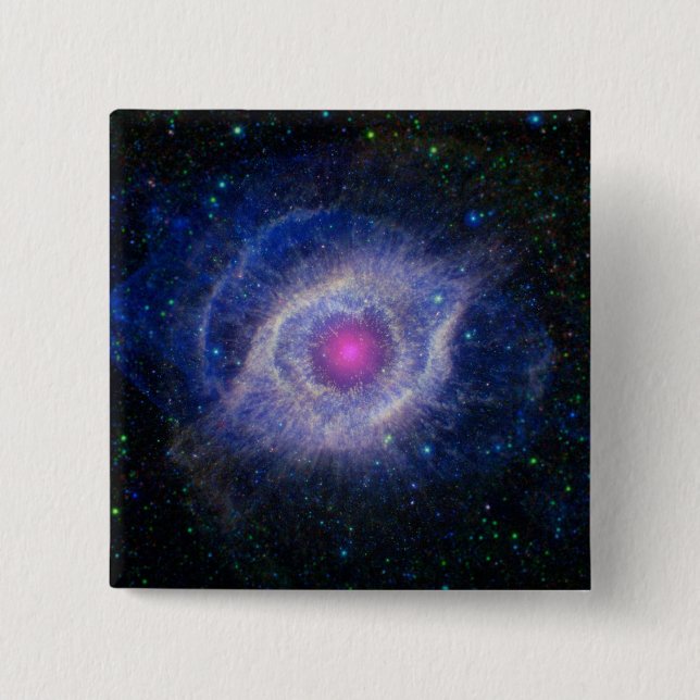 Helix Nebula 15 Cm Square Badge (Front)