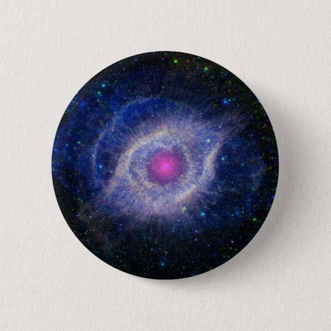 Helix Nebula 6 Cm Round Badge (Front)