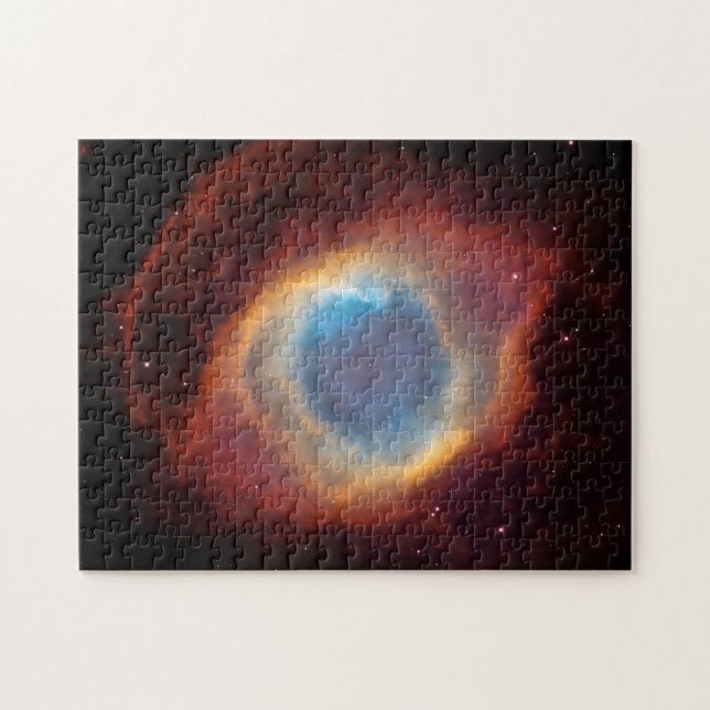 Helix Nebula Beautiful Celestial Photo Jigsaw Puzzle (Horizontal)