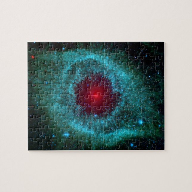 Helix Nebula, Beautiful Stars in the Galaxy Jigsaw Puzzle (Horizontal)