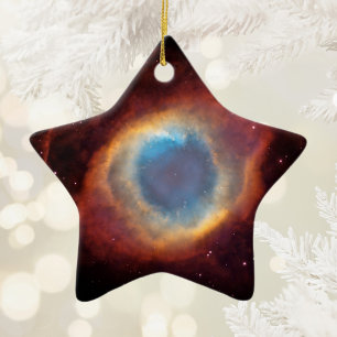 Helix Nebula Ceramic Tree Decoration