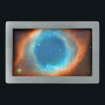 Helix Nebula, Galaxies and Stars Belt Buckle<br><div class="desc">Galaxies, Stars and Nebulae series A fantastic colour-composite image of the Helix Nebula (NGC 7293). It was created from images obtained using the Wide Field Imager (WFI), an astronomical camera attached to the 2.2-metre Max-Planck Society/ESO telescope at the La Silla observatory in Chile. The blue-green glow in the centre of...</div>