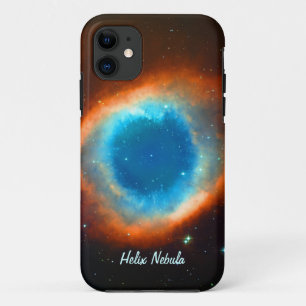 Helix Nebula, Galaxies and Stars iPhone 11 Case