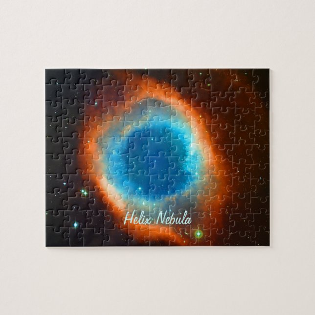 Helix Nebula, Galaxies and Stars Jigsaw Puzzle (Horizontal)