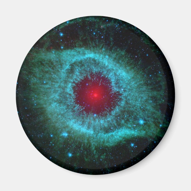 Helix Nebula Infrared Spitzer Magnet (Front)