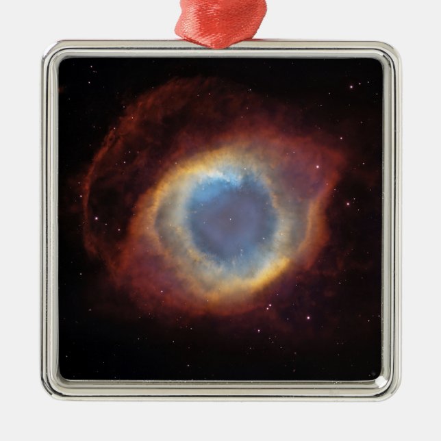 Helix Nebula Metal Tree Decoration (Front)