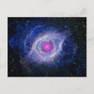 Helix Nebula NASA Purple Postcard