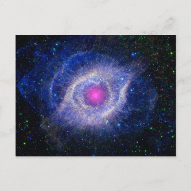 Helix Nebula NASA Purple Postcard (Front)