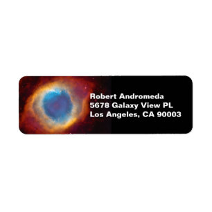 Helix Nebula or NGC 7293 View with HST,  ZGOS,