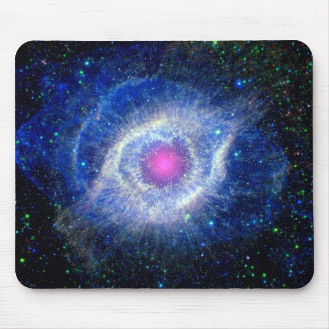 Helix Nebula Ultraviolet Eye of God Space Photo Mouse Mat (Front)