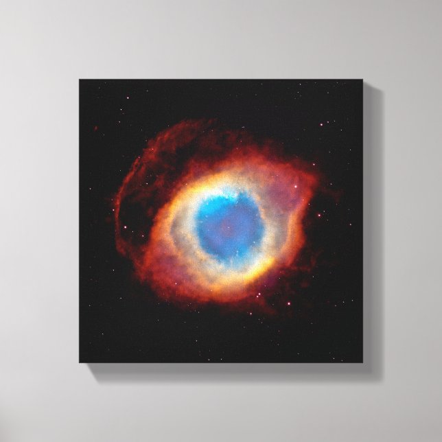 Helix Planetary Nebula NGC 7293 - Eye of God Canvas Print (Front)