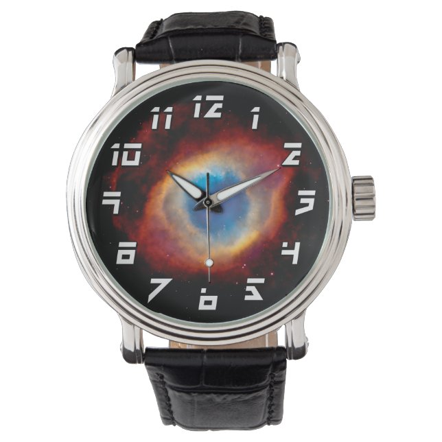 Helix Planetary Nebula NGC 7293 - Eye of God Watch (Front)