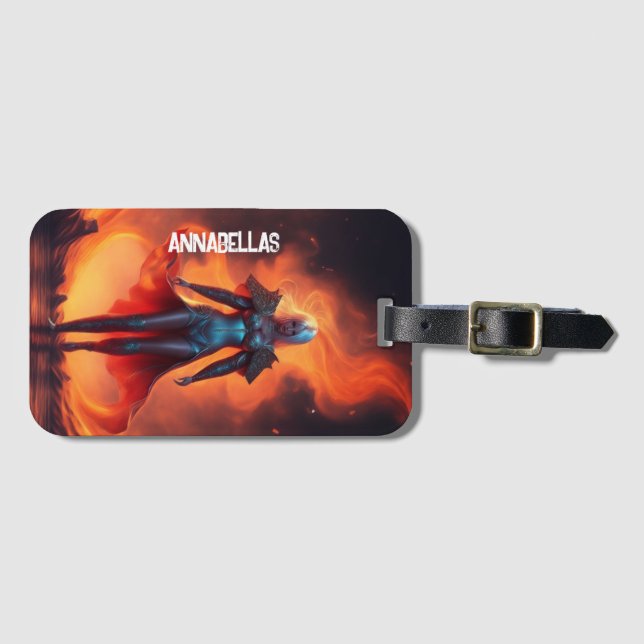 HELL AND BACK  LUGGAGE TAG (Front Horizontal)