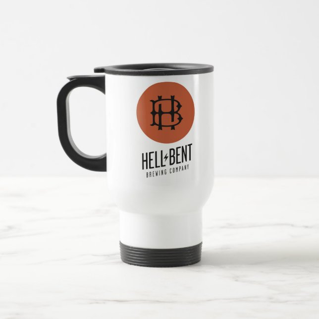 Hell Bent Travel Mug (Left)