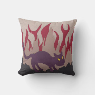 Hell Cat Pillow