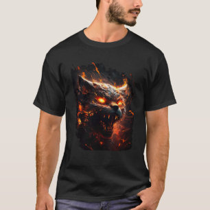 Hell Cat Satanic Cat Evil Cat Cat Mum Cat Dad Cat T-Shirt