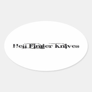 Hell Finger Knives Stickers