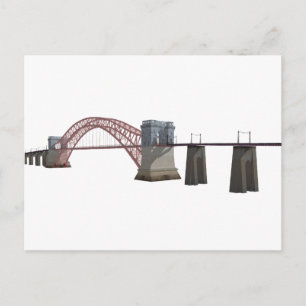 Hell Gate Bridge: 3D Model: Postcard