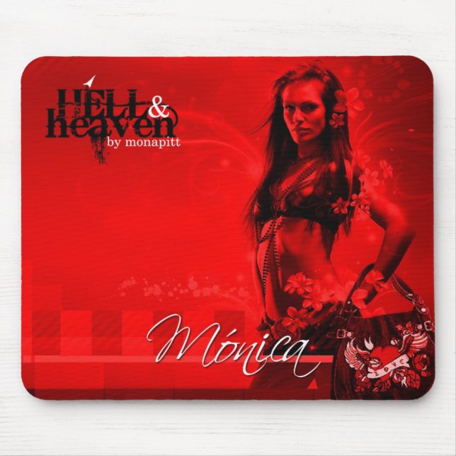 Hell&Heaven Mónica Mouse Mat (Front)